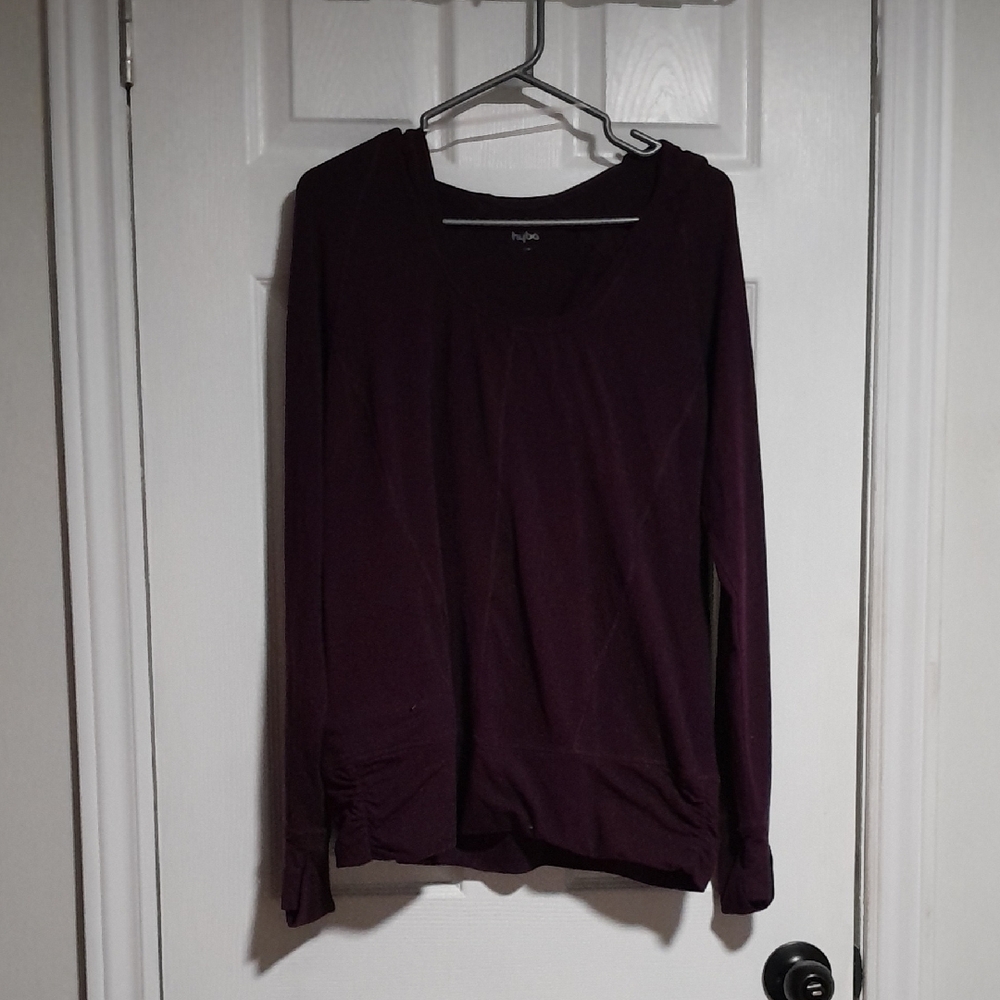 Deep Purple Long Sleeve Women's Top